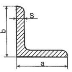 Уголок неравнополочный от 30х20х3 — до 250х90х16